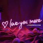 Family Love Neon Sign Love You More 1