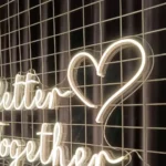 Family Love Neon Sign Personalized Better Together Led 1