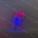 Family Love Neon Sign Personalized Hands 1