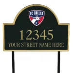Fc Dallas Metal Sign Team Shield Crest 1