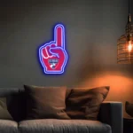 Fc Dallas Neon Sign Mls Foam Finger 1