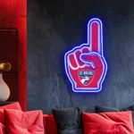 Fc Dallas Neon Sign Mls Foam Finger 1