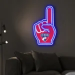 Fc Dallas Neon Sign Mls Foam Finger 1