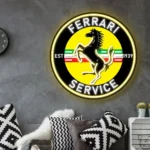 Ferrari Neon Sign Super Car 1