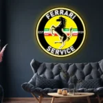 Ferrari Neon Sign Super Car 1