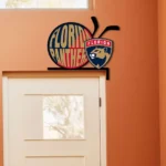 Florida Panthers Metal Sign Panther Crest Art 1