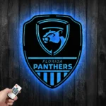 Florida Panthers Metal Sign Shield Shape 1