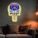 Florida Panthers Neon Sign The Punisher 1