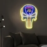 Florida Panthers Neon Sign The Punisher 1