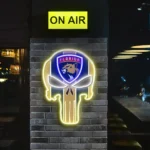 Florida Panthers Neon Sign The Punisher 1
