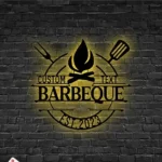 Food Coffee Metal Sign Backyard Bbq Appellation 1