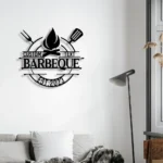 Food Coffee Metal Sign Backyard Bbq Appellation 1