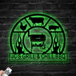 Food Coffee Metal Sign Backyard Bbq Tag 1