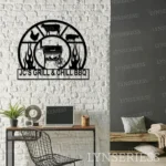 Food Coffee Metal Sign Backyard Bbq Tag 1