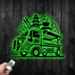 Food Coffee Metal Sign China Food Truck Shop 1