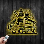 Food Coffee Metal Sign China Food Truck Shop 1