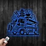 Food Coffee Metal Sign China Food Truck Shop 1