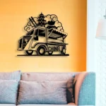 Food Coffee Metal Sign China Food Truck Shop 1