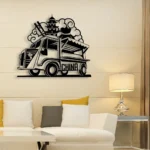 Food Coffee Metal Sign China Food Truck Shop 1
