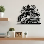 Food Coffee Metal Sign China Food Truck Shop 1