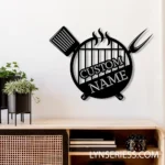 Food Coffee Metal Sign Custom Barbecue 1