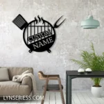Food Coffee Metal Sign Custom Barbecue 1