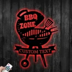 Food Coffee Metal Sign Custom Barbeque 1