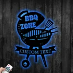 Food Coffee Metal Sign Custom Barbeque 1