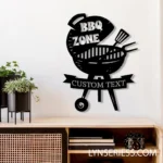Food Coffee Metal Sign Custom Barbeque 1