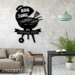 Food Coffee Metal Sign Custom Barbeque 1