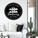 Food Coffee Metal Sign Custom Barkery Cake 1