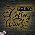 Food Coffee Metal Sign Custom Coffee 1