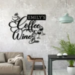 Food Coffee Metal Sign Custom Coffee 1