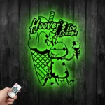 Food Coffee Metal Sign Custom Dairy Cow And Ice Cream 1