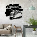 Food Coffee Metal Sign Custom Tacos Mexican Food 1