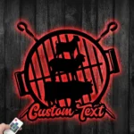 Food Coffee Metal Sign Detailed Bbq Grill 1