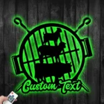 Food Coffee Metal Sign Detailed Bbq Grill 1