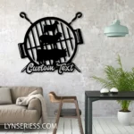 Food Coffee Metal Sign Detailed Bbq Grill 1