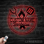 Food Coffee Metal Sign Detailed Grill And Chill 1