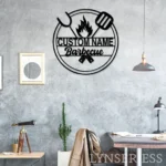 Food Coffee Metal Sign Detailed Grill And Chill 1