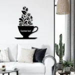 Food Coffee Metal Sign Espresso Shop Name 1