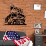 Food Coffee Metal Sign Hot Dog Truck 1