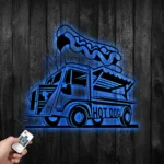 Food Coffee Metal Sign Hot Dog Truck 1