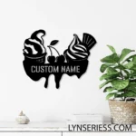 Food Coffee Metal Sign Ice Cream Marketplace 1