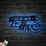 Food Coffee Metal Sign Java Bar 1