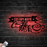 Food Coffee Metal Sign Java Bar 1