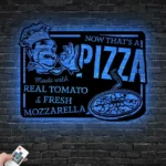 Food Coffee Metal Sign Now That Is A Pizza 1