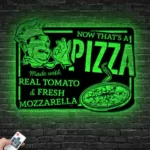 Food Coffee Metal Sign Now That Is A Pizza 1