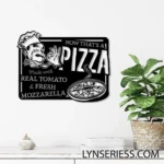 Food Coffee Metal Sign Now That Is A Pizza 1