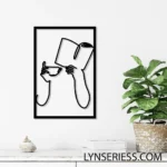 Food Coffee Metal Sign One More Chapter 1